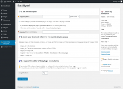 Page screenshot: Launch My Batsignal