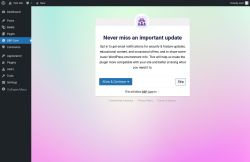 Page screenshot: BBP Core ‹ Test site — WordPress