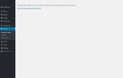 Page screenshot: Plugins &lsaquo; Test site &mdash; WordPress