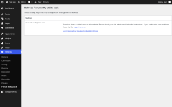 Page screenshot: Settings &rarr; Forum utility pack