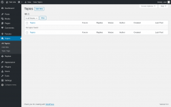 Page screenshot: Topics