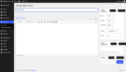 Page screenshot: Forums &rarr; Create New Forum