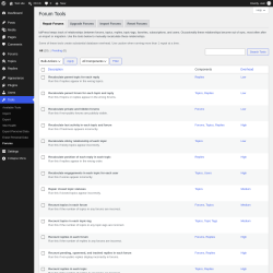 Page screenshot: Tools &rarr; Forums