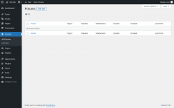 Page screenshot: Forums