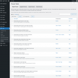 Page screenshot: Tools &rarr; Forums