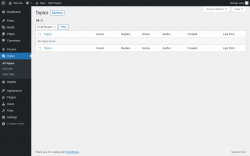 Page screenshot: Topics