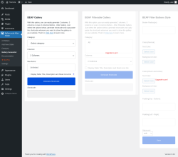 Page screenshot: Before and After Slider → Gallery Generator
