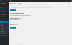 Page screenshot: Settings &rarr; Best Editor