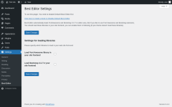 Page screenshot: Settings &rarr; Best Editor