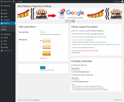 Page screenshot: Statistics &rarr; Settings
