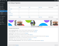 Page screenshot: Statistics