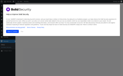 Page screenshot: Security