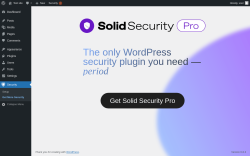 Page screenshot: Security → Get More Security