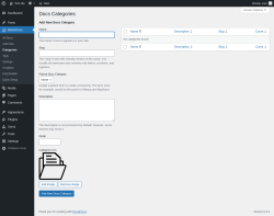 Page screenshot: BetterDocs → Categories