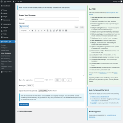 Page screenshot: Arigato Light → Email Messages