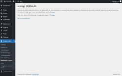 Page screenshot: Arigato Light → Webhooks / Zapier