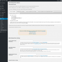 Page screenshot: Settings &rarr; Bible Reading Plans