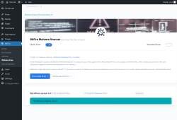 Page screenshot: BitFire &rarr; Malware Scan