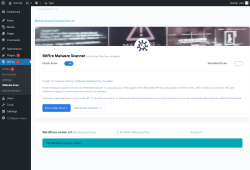 Page screenshot: BitFire  &rarr; Malware Scan