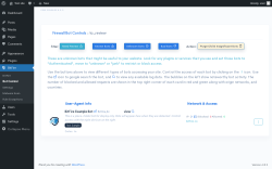 Page screenshot: BitFire &rarr; Bot Control