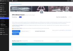 Page screenshot: BitFire &rarr; Malware Scan