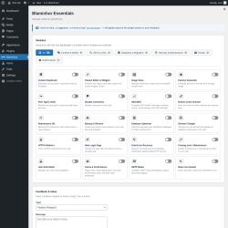 Page screenshot: Blaminhor