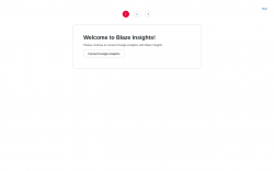 Page screenshot: Blaze Insights → Blaze Insights Settings