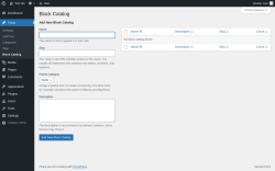 Page screenshot: Posts → Block Catalog