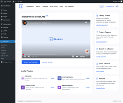 Page screenshot: BlockArt