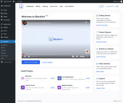 Page screenshot: BlockArt