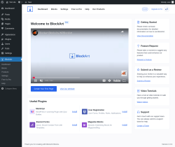 Page screenshot: BlockArt