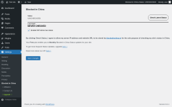 Page screenshot: Settings &rarr; Blocked in China