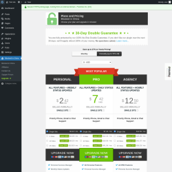 Page screenshot: Blocked in China &rarr; Upgrade&nbsp;&nbsp;➤
