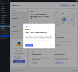 Page screenshot: Blockera