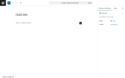 Page screenshot: Blocks to ShortCode → Create New ShortCode