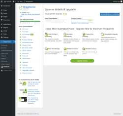 Page screenshot: Blog2Social →  PREMIUM