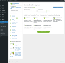 Page screenshot: Blog2Social &rarr;  PREMIUM