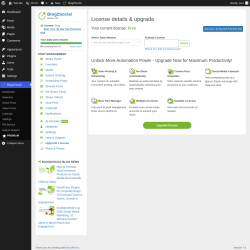 Page screenshot: Blog2Social &rarr;  PREMIUM