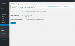 Page screenshot: Notifications → Settings