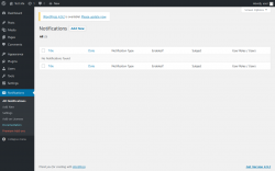 Page screenshot: Notifications