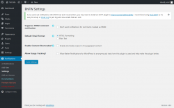 Page screenshot: Notifications → Settings