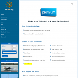 Page screenshot: Boat Dealer → Go Pro