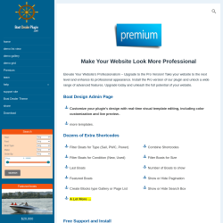 Page screenshot: Boat Dealer → Go Pro