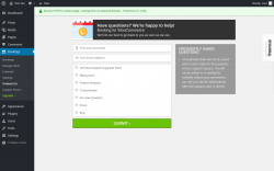 Page screenshot: Bookings → Contact Us