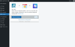 Page screenshot: Bookings ‹ Test site — WordPress