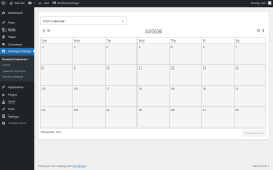 Page screenshot: Booking Package