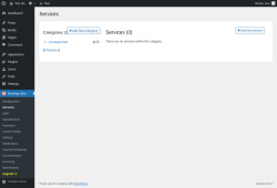 Page screenshot: Booking Ultra → Services