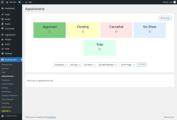 Page screenshot: Booking Ultra → Appointments