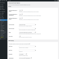 Page screenshot: Booking Ultra → Notifications