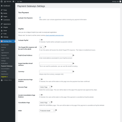 Page screenshot: Booking Ultra → Payment Gateways